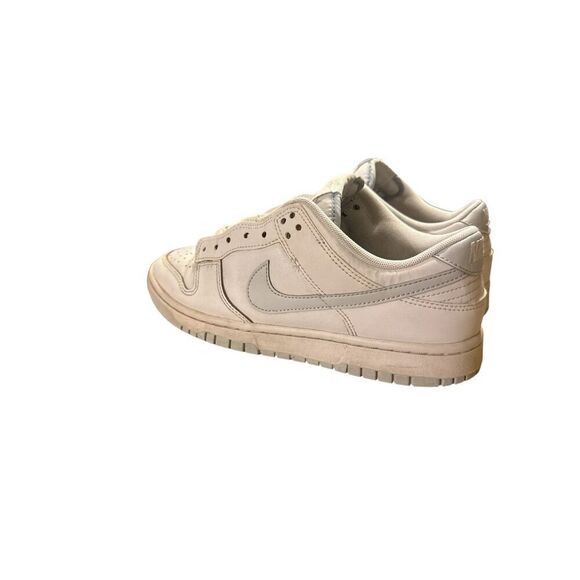 Nike Dunk Low Retro Shoes Mens SZ 8 White/Pure Platinum DV0831-101 Used No Box - Picture 4 of 8